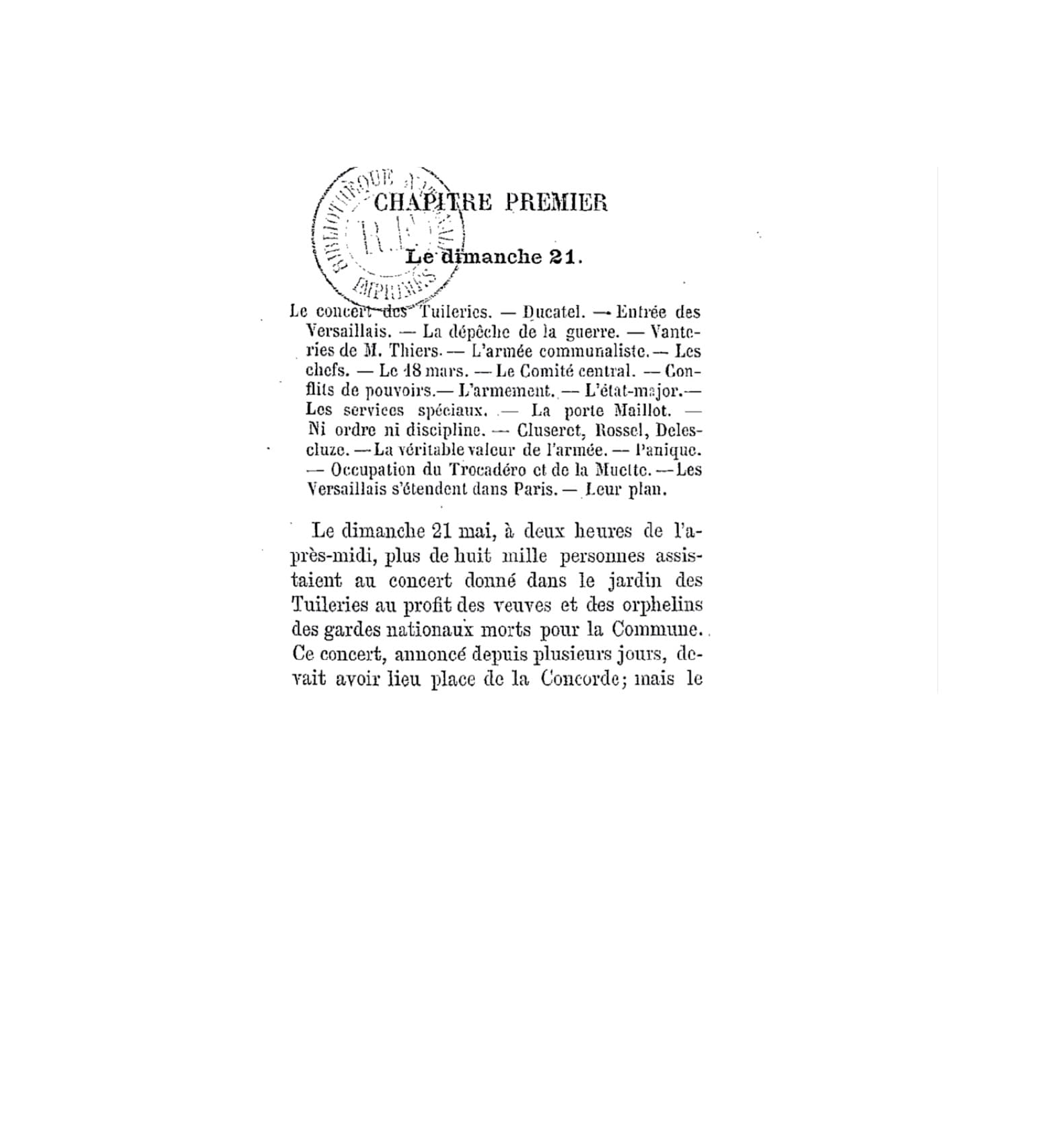 22 mai (suite, encore)