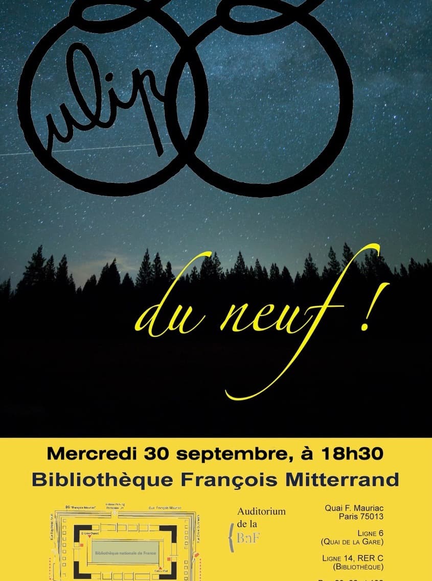 Après quelques années d’absence, l’Oulipo fait son grand retour à la BnF. Autour…